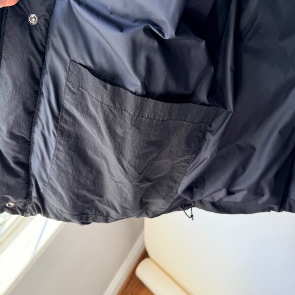 Alex Eagle Sporting Club The Richmond Puffer Jacket Size S Navy - Picture 15 of 16